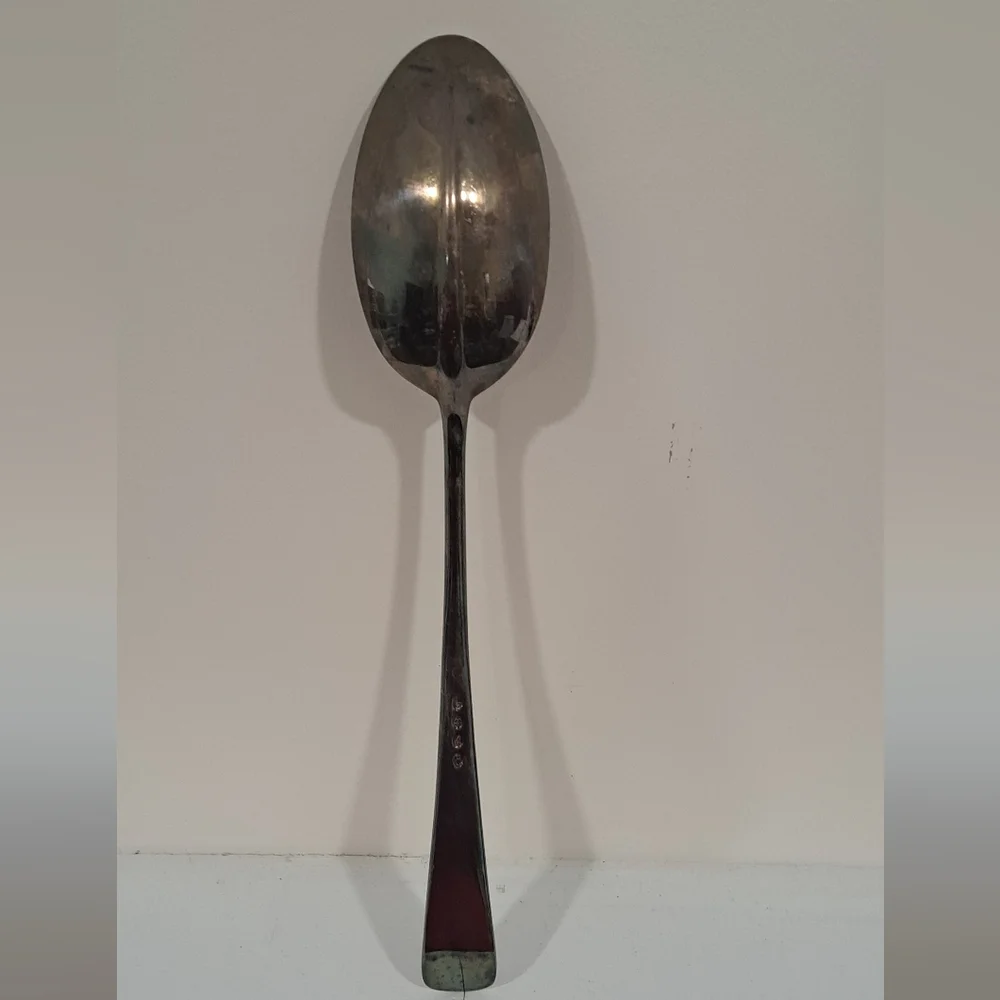 Vintage Gerity Silver Plated Victorian Grannycore Shabby Chic Serving Spoon.
